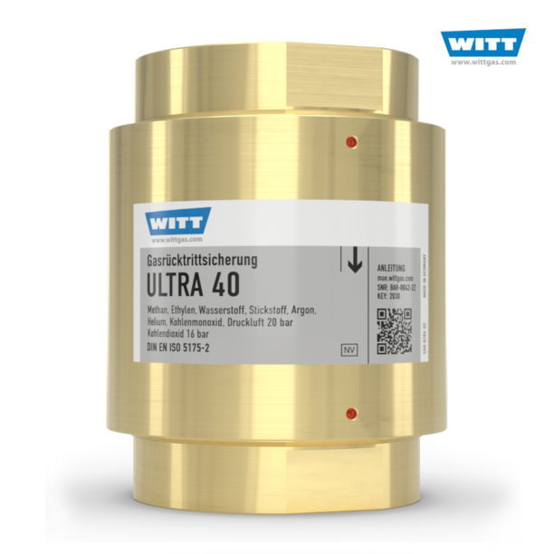 WITT Gasrücktrittsicherung ULTRA 40