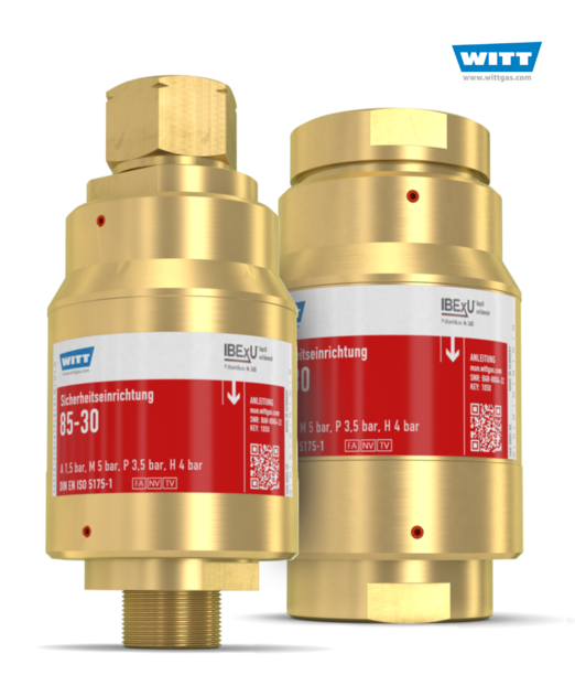 Witt Sicherheitseinrichtungen 85 30 Brenngase