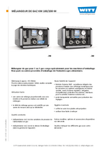 Melangeur De Gaz Km100 200 2 3m F