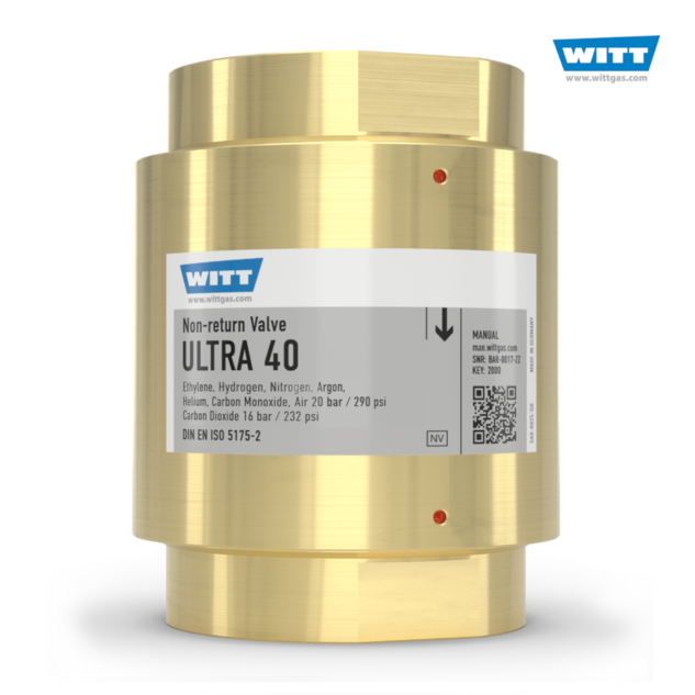 WITT Gas terugslagklep ULTRA 40