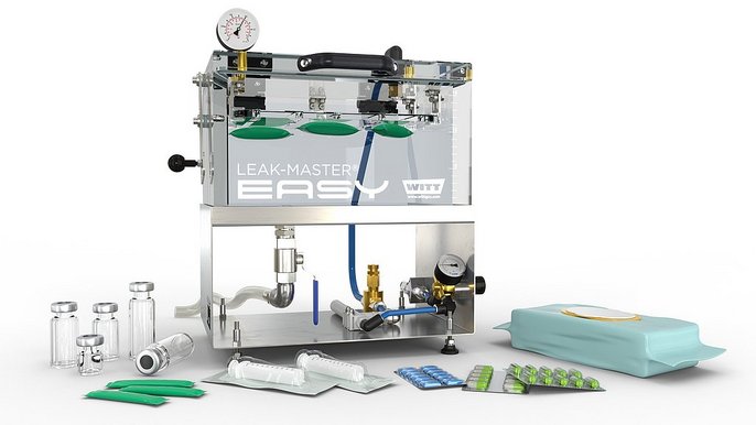 Package Leak Detector Leak-Master Easy for pharmaceutical packaging