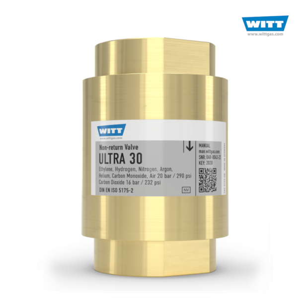 WITT Gas terugslagklep ULTRA 30