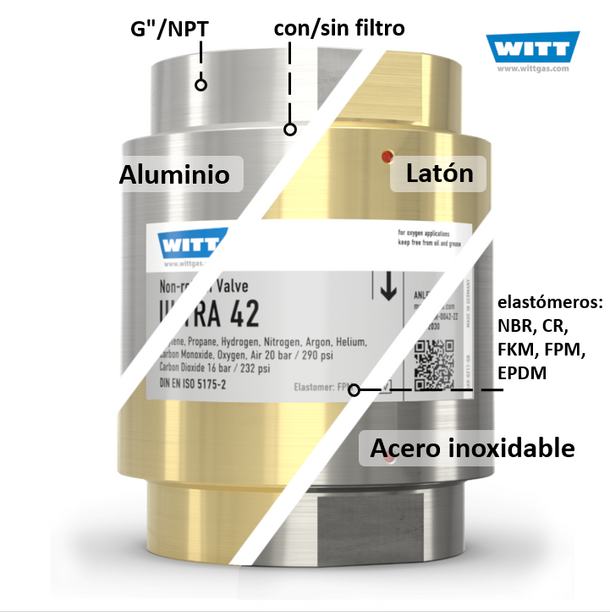 Valvula Antiretorno 3 en 1 - Armogas