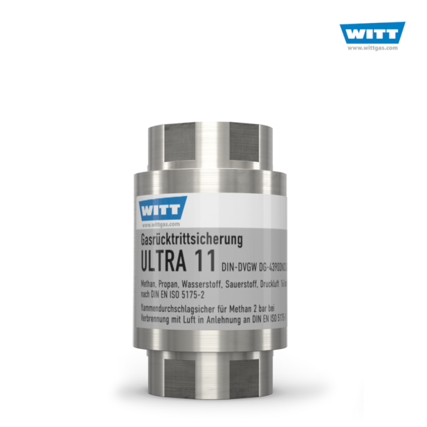 WITT Gasrücktrittsicherung ULTRA 11, Edelstahl