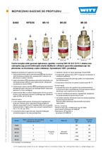 Flashback Arrestor R F53 85 10 85 30 Prop Pl