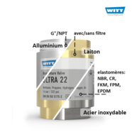 Clapet anti-retour ULTRA 22